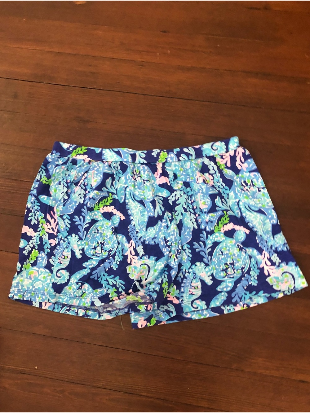 Lilly Pulitzer Turtle Villa Ygritte Shorts Girls XL 12-14
